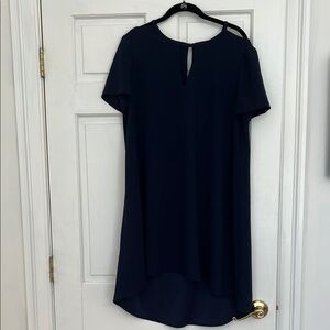Trina Turk Navy Blue Shift Dress
